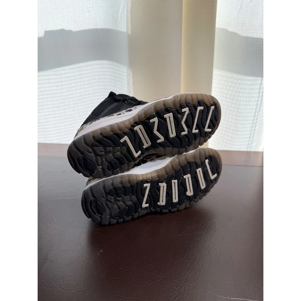 Jordan 11 Retro Animal Instinct Black White Kids AR0715-010